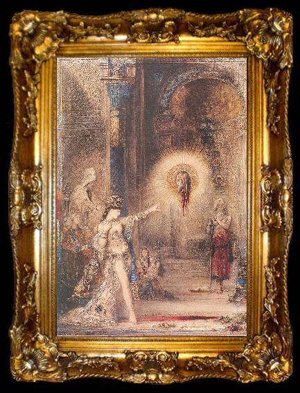 framed  Gustave Moreau The Apparition, ta009-2
